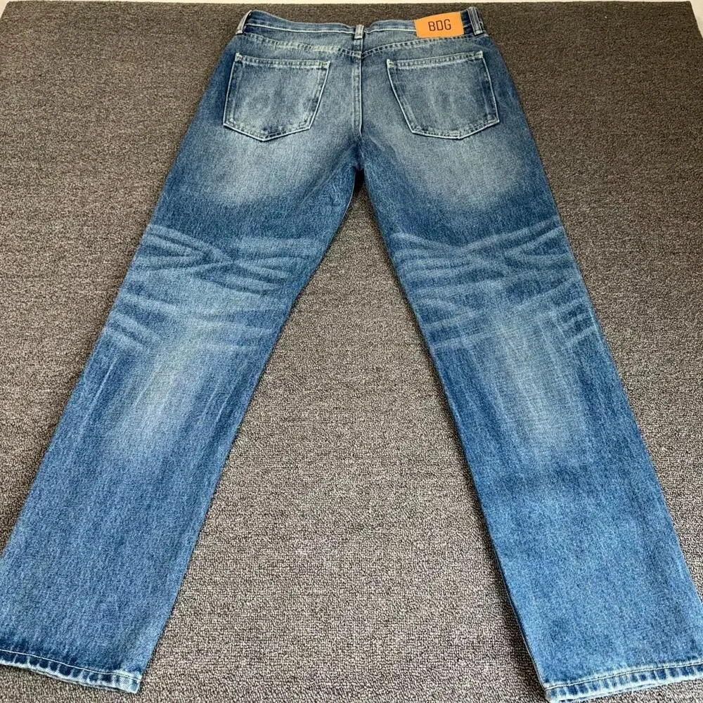 Urban Outfitters BDG Jeans Men's 31/32 Blue Denim Distressed Vintage Slim Fit
